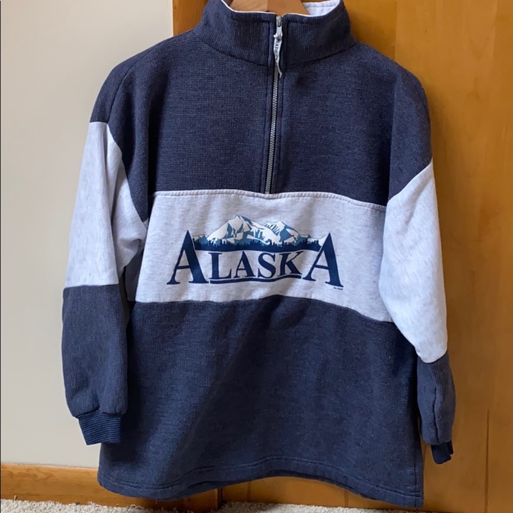 Vintage Alaska Quarter Zip
